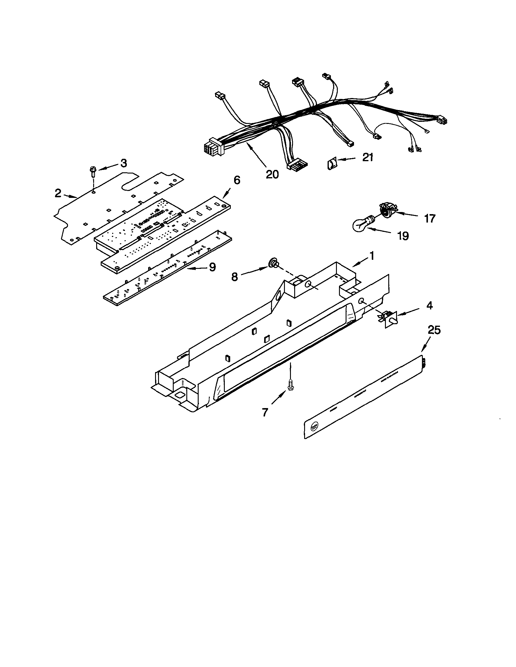 Kenmore 10652264100 control diagram