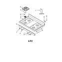 Kenmore 66572004101 cooktop diagram