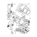 Kenmore 11088752793 dryer bulkhead diagram