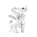 Craftsman 917773420 chassis assembly diagram