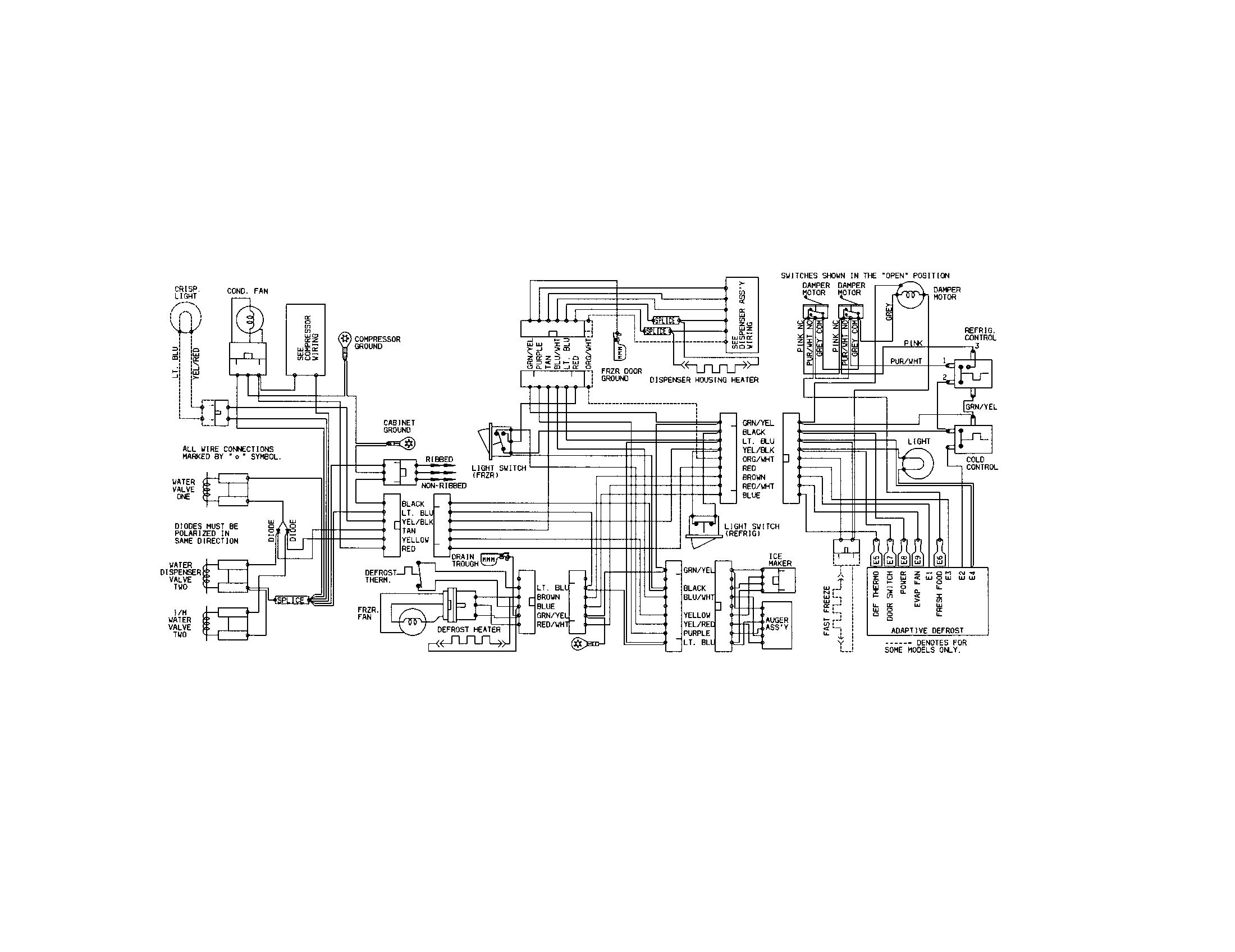 Kenmore 25351622101 wiring diagram diagram
