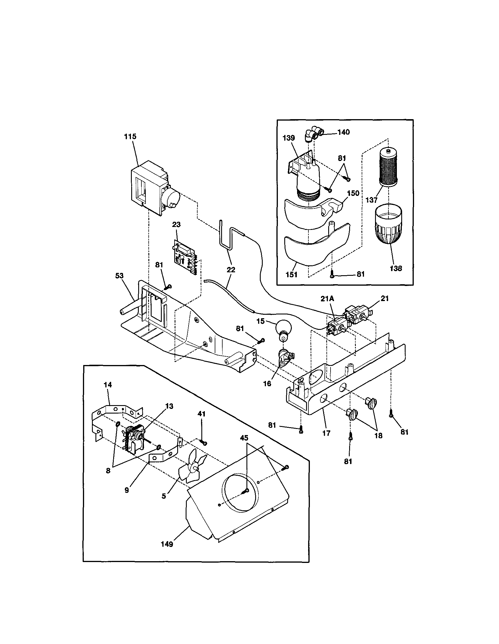 Kenmore 25351232102 controls diagram
