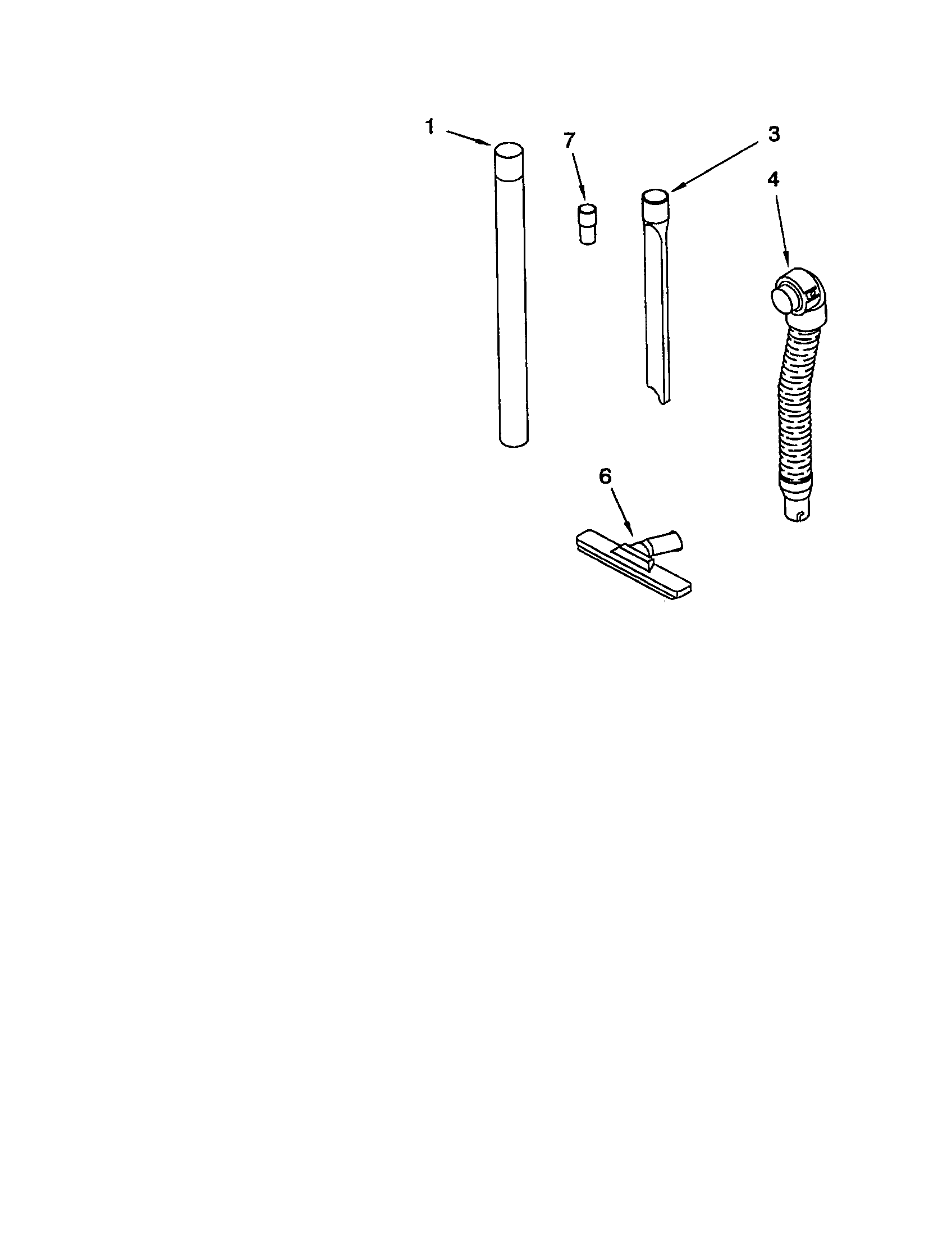 Kenmore 11638113890C hose diagram