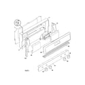 Frigidaire FGFB64CJSA backguard diagram