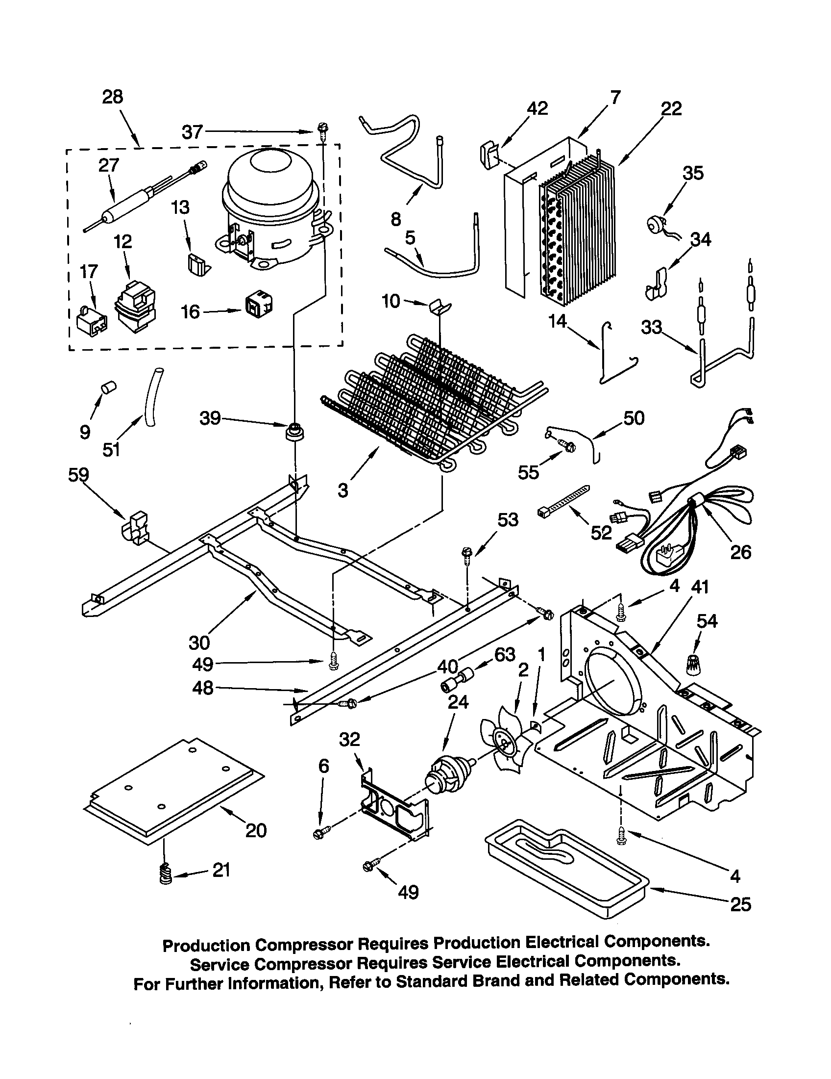 Kenmore 10651049100 unit diagram