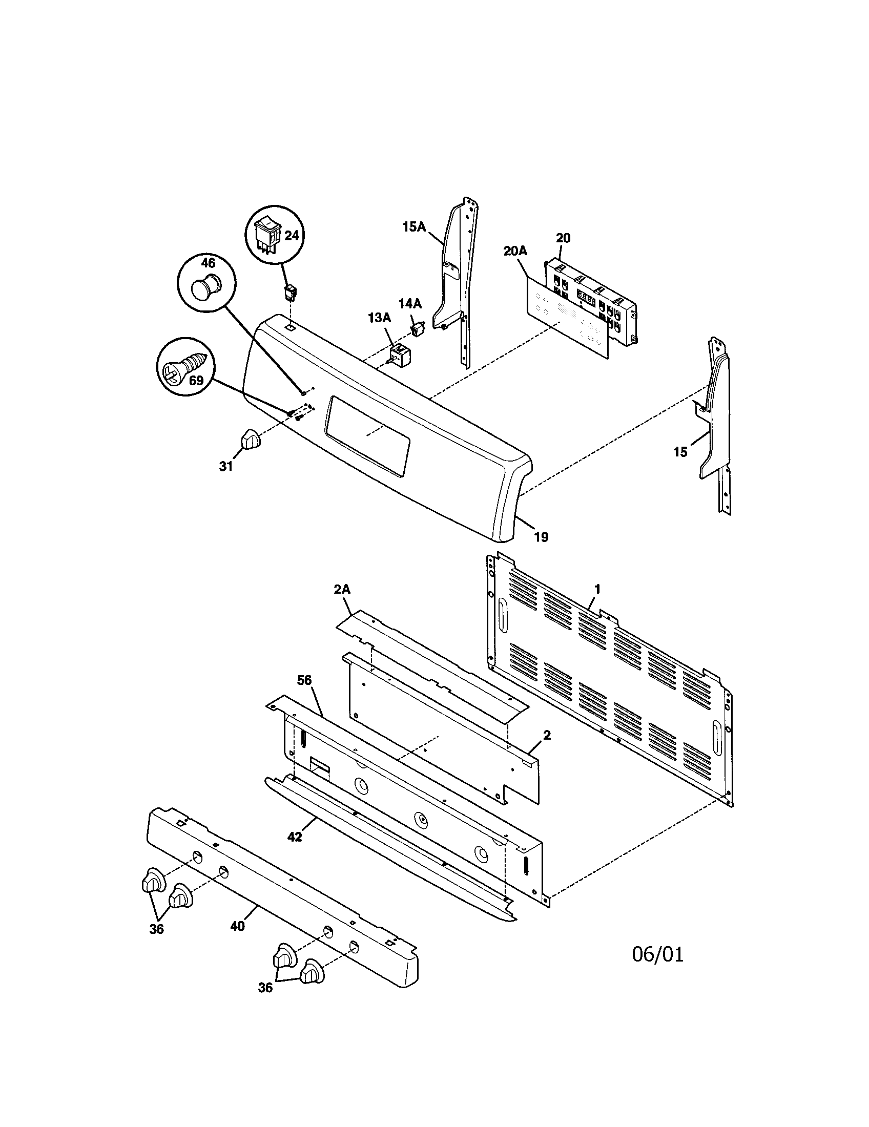 Kenmore 79075993100 backguard diagram
