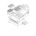 Kenmore 66595822002 warming drawer and broiler diagram