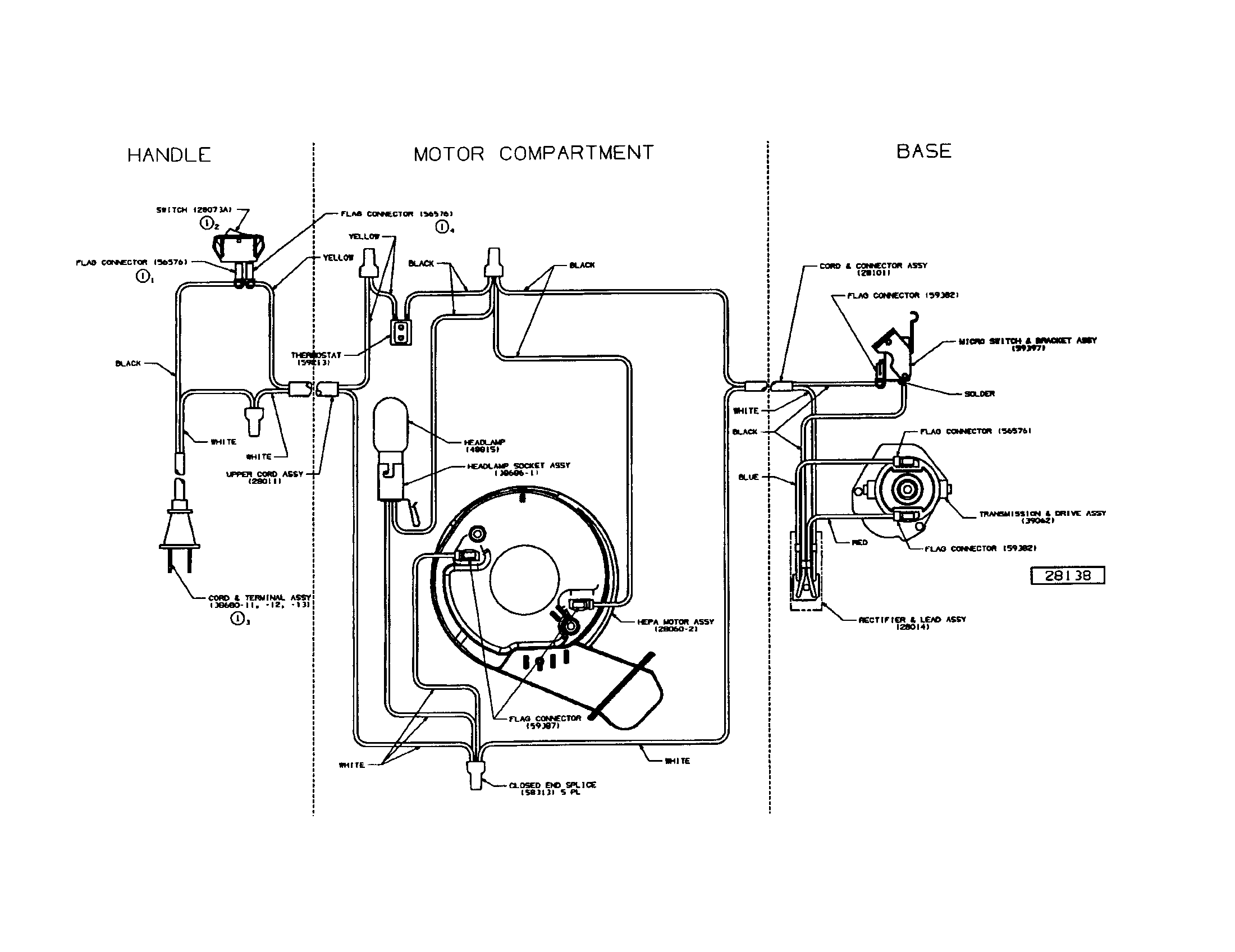 Eureka 5195AT wiring diagram diagram