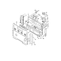 Kenmore 66592025101 control panel diagram