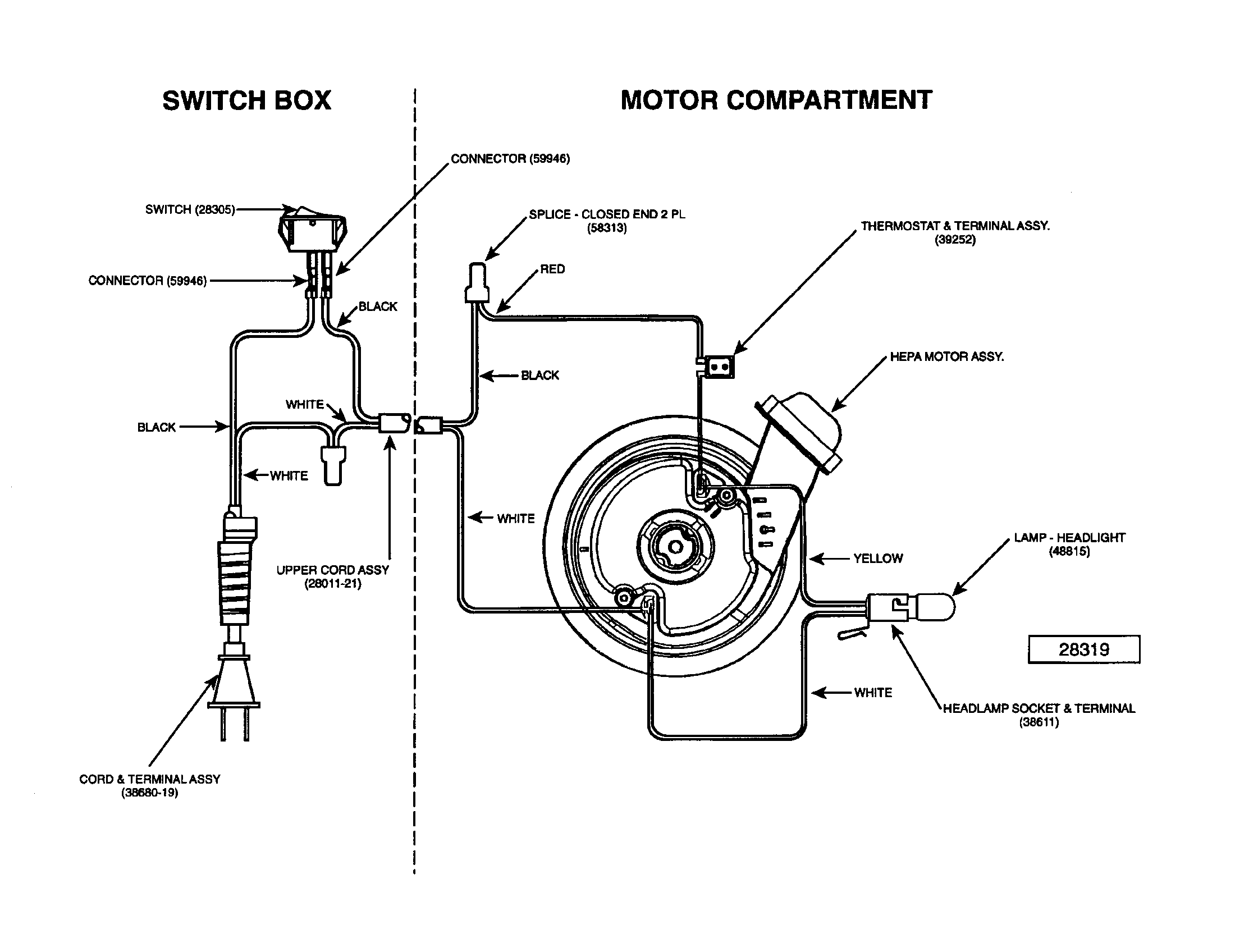 Eureka SC4570BT wiring diagram diagram