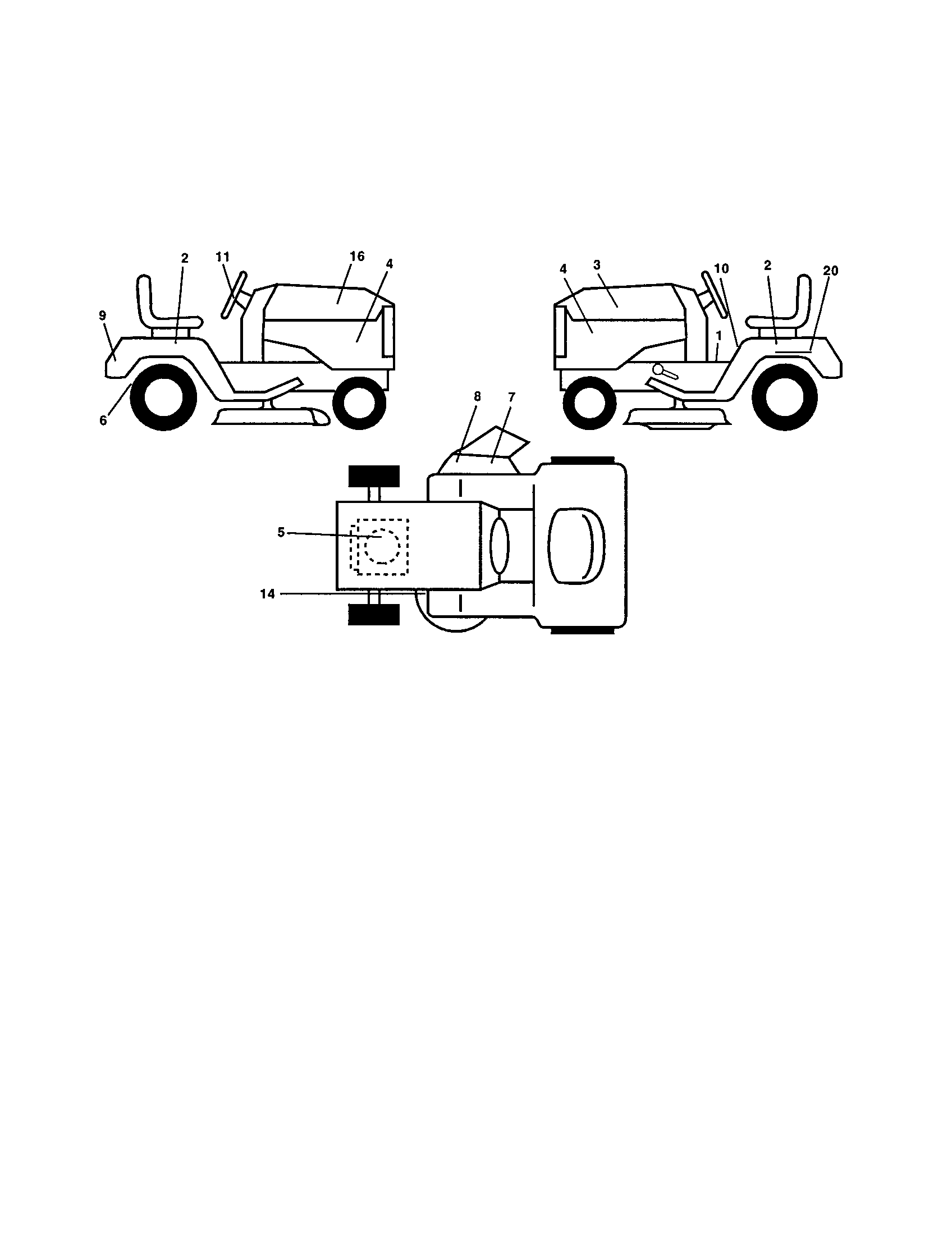 Craftsman 917279942 decals diagram