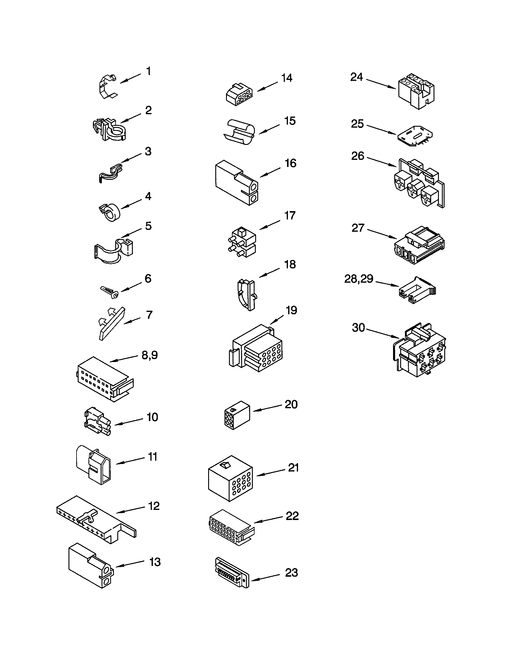 Kenmore 11020952994 wiring harness diagram