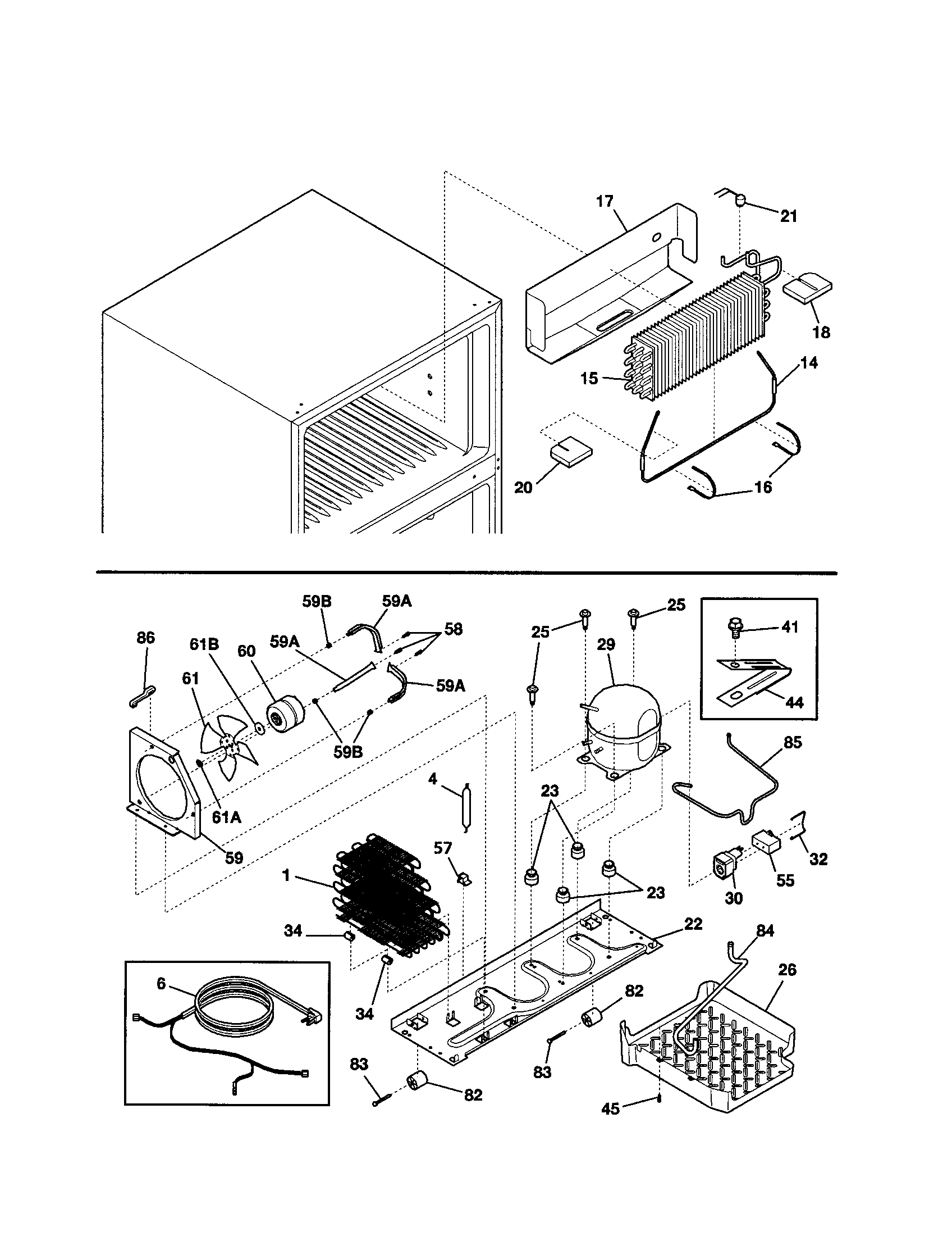 Kenmore 25331627100 system diagram