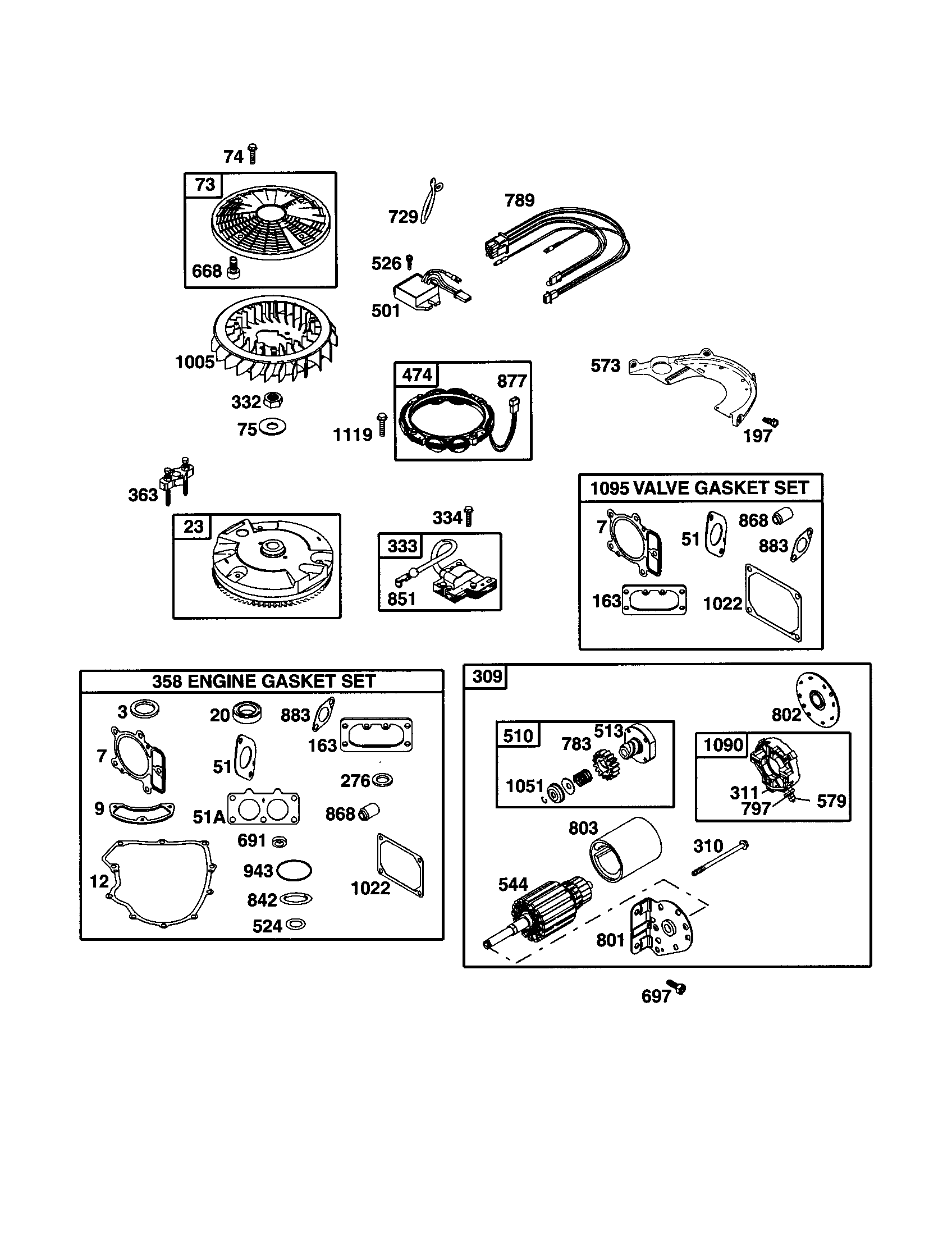 Craftsman 917272462 motor-starter diagram