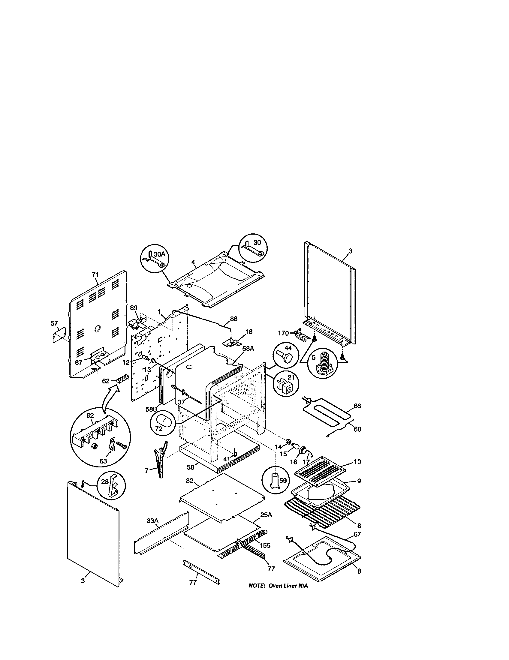 Kenmore 79093771100 body diagram