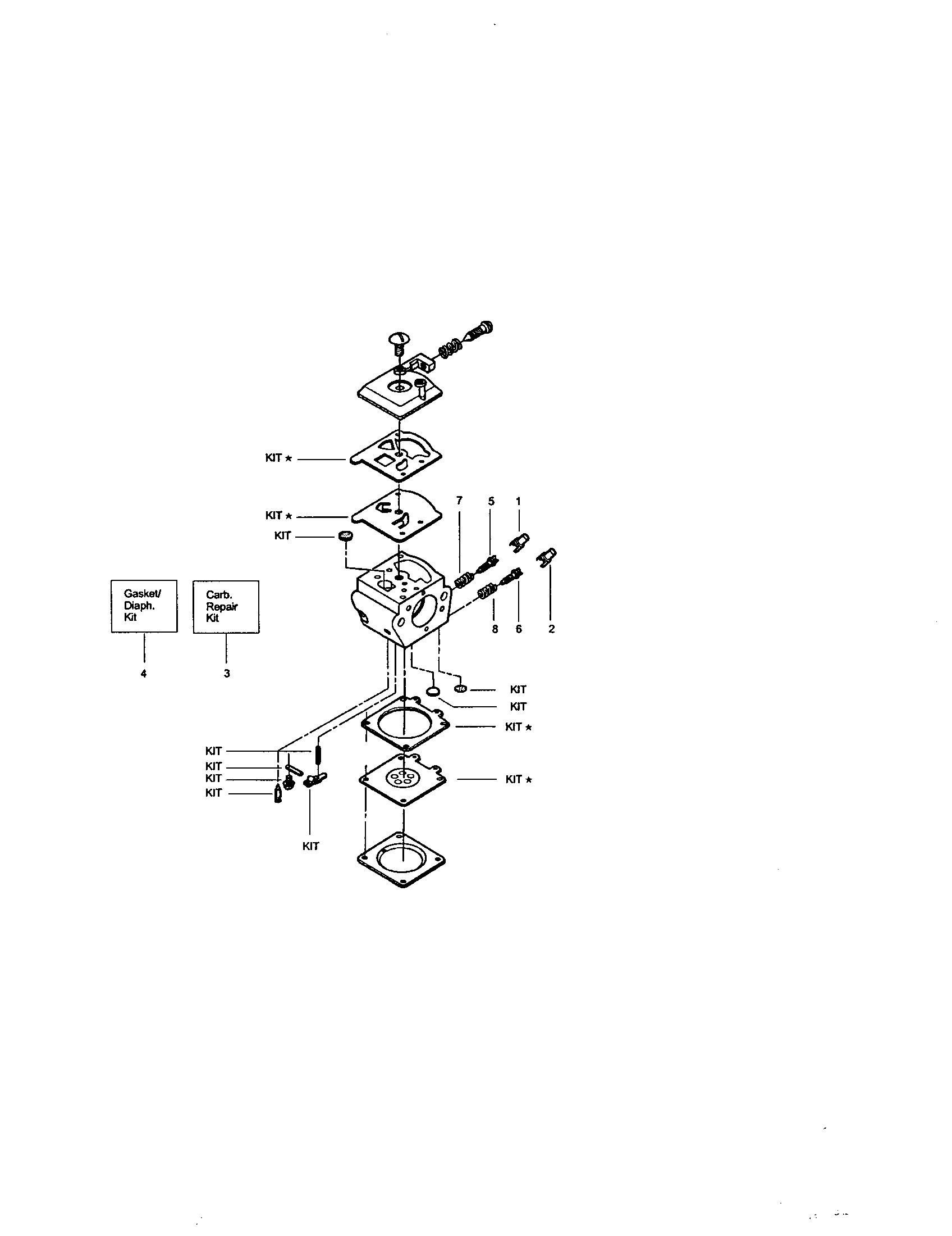Craftsman 358350370 carburetor #530069703 diagram