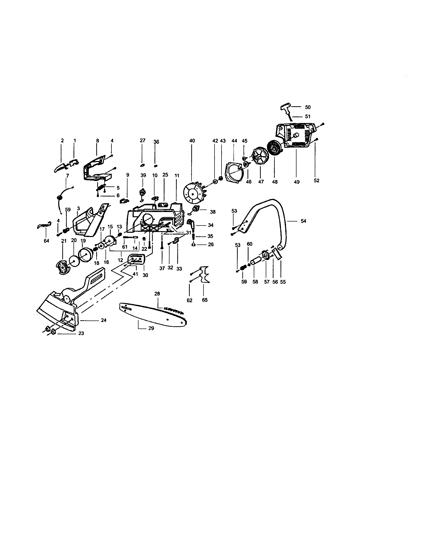 Craftsman 358350200 chassis diagram