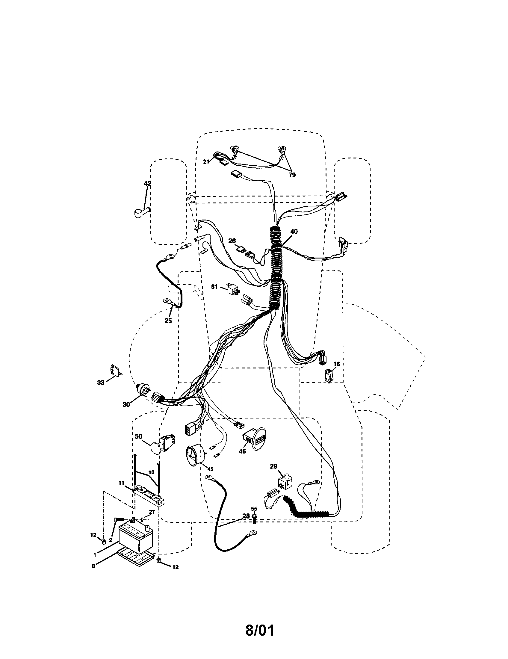 Craftsman 917272244 electrical diagram
