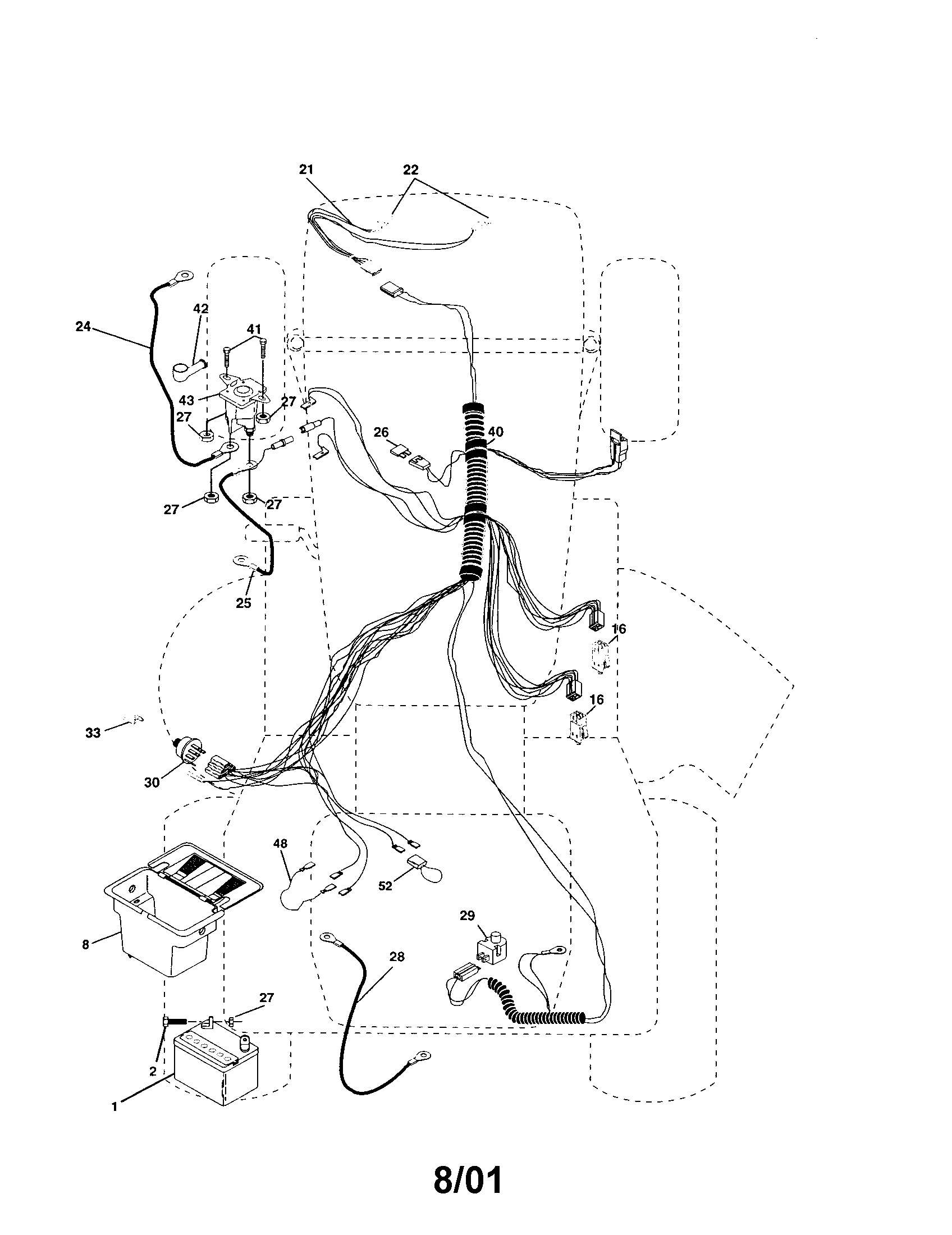 Craftsman 917250370 electrical diagram