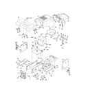 Craftsman 917250370 chassis and enclosures diagram
