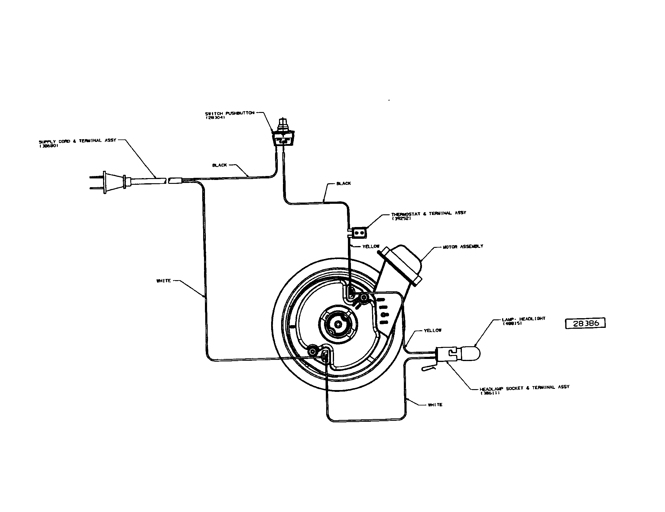 Eureka SE4464AT wiring diagram diagram