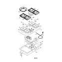 Kenmore 79033012991 cooktop diagram