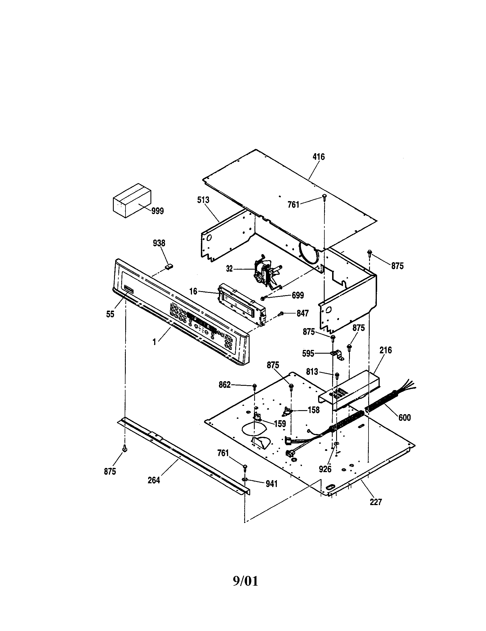Kenmore 91149039100 control (911.49032100/34100/39100) diagram
