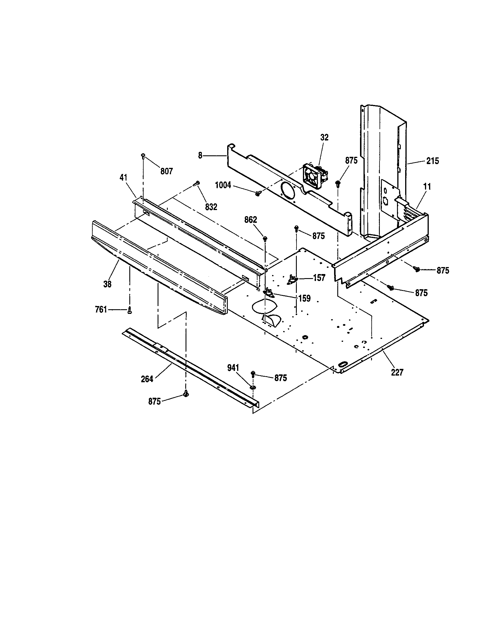 Kenmore 91149039100 center space diagram