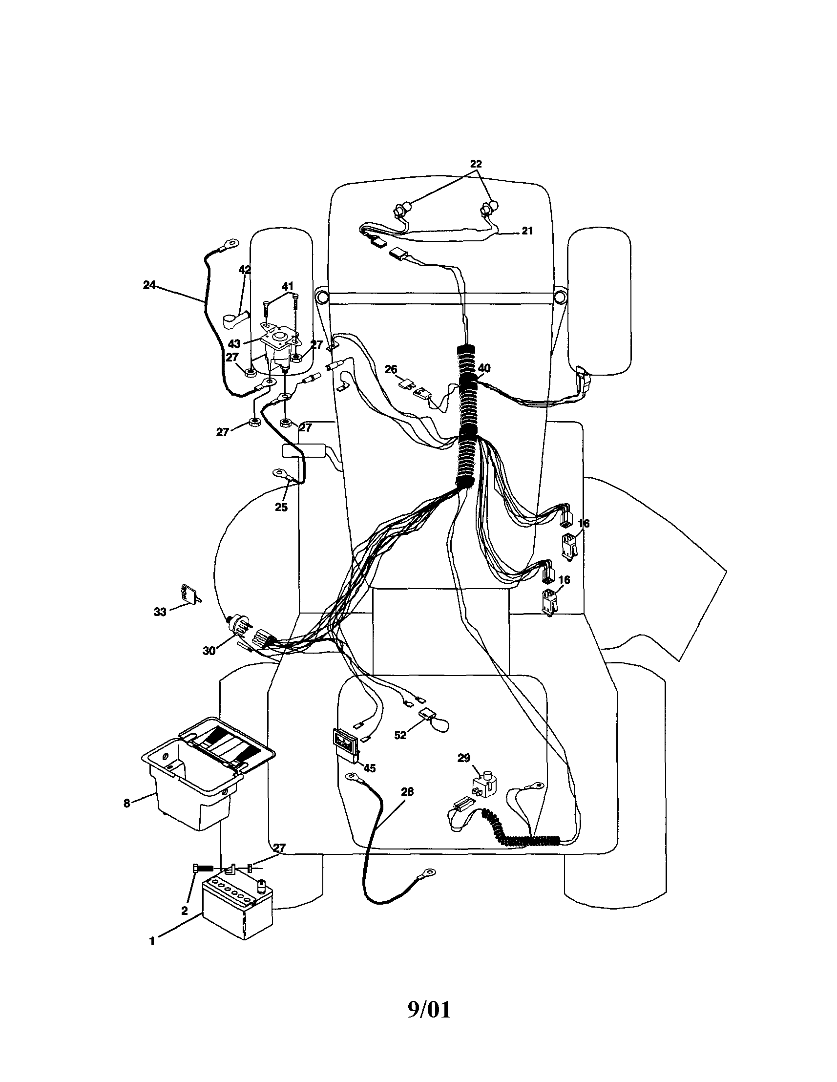 Craftsman 917271635 electrical diagram