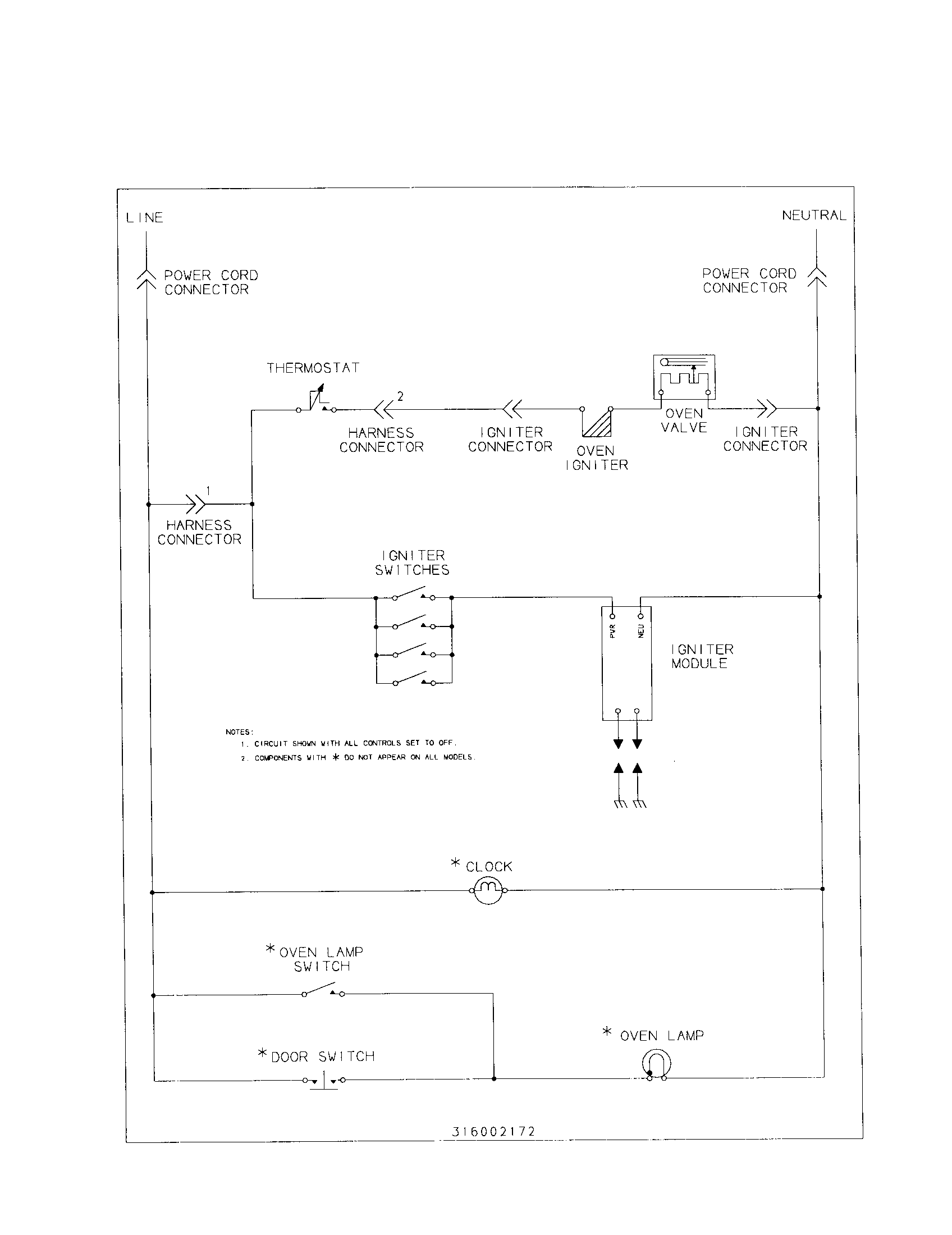 Tappan TGF336BHWA wiring diagram diagram