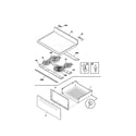 Kenmore 79092414100 top/drawer diagram