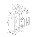 Frigidaire FRT21LRGW5 cabinet diagram