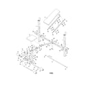 Weider 831150721 frame assembly diagram