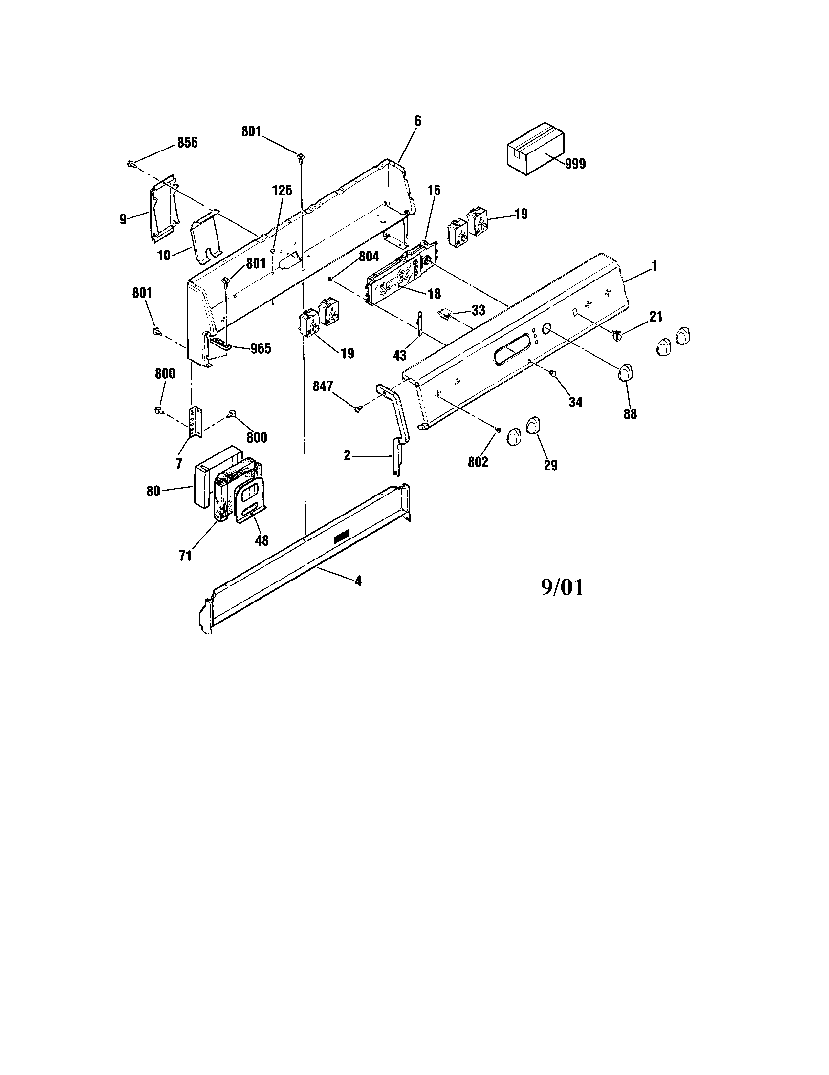 Kenmore 91195371790 backguard diagram