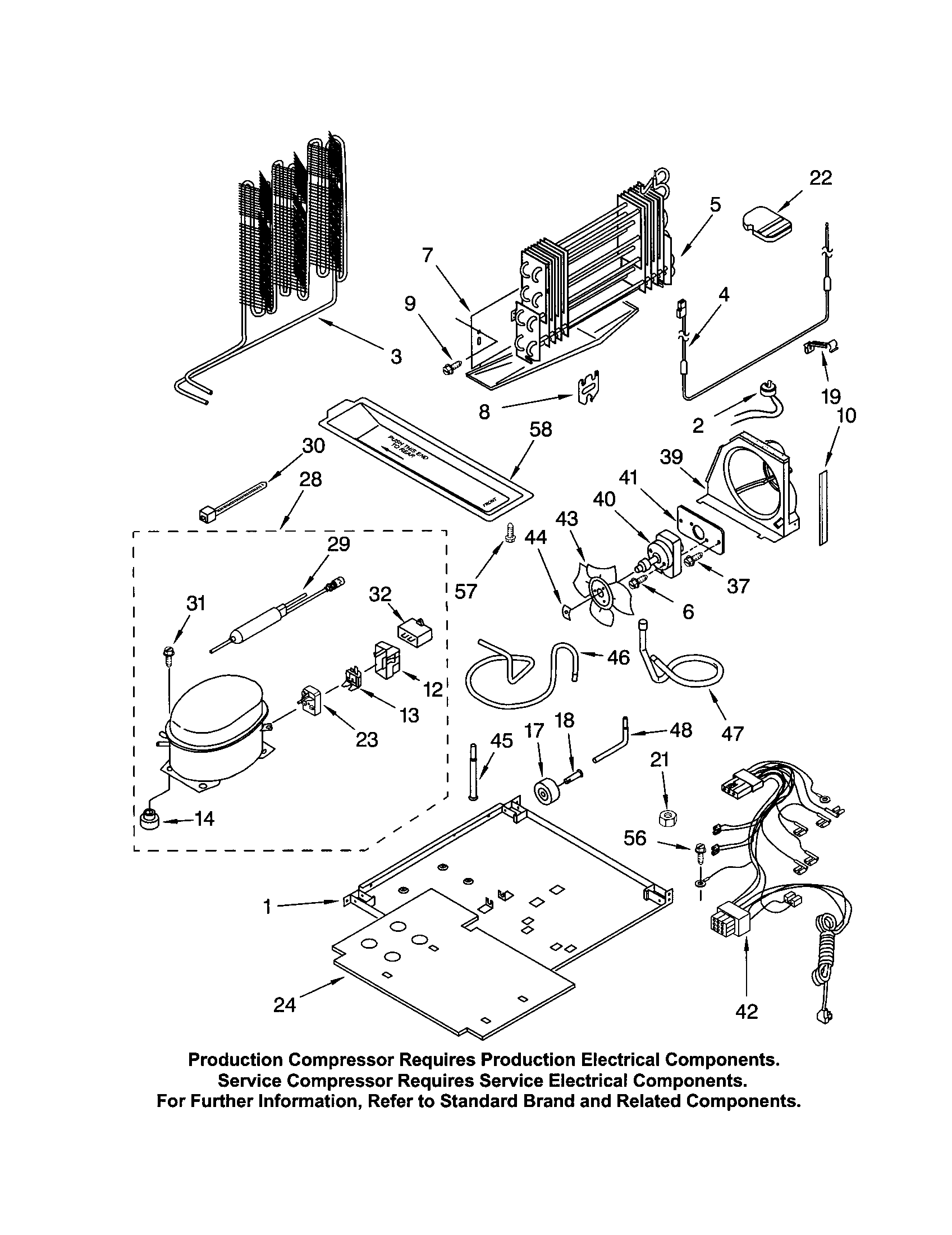 Kenmore 10672104100 unit diagram