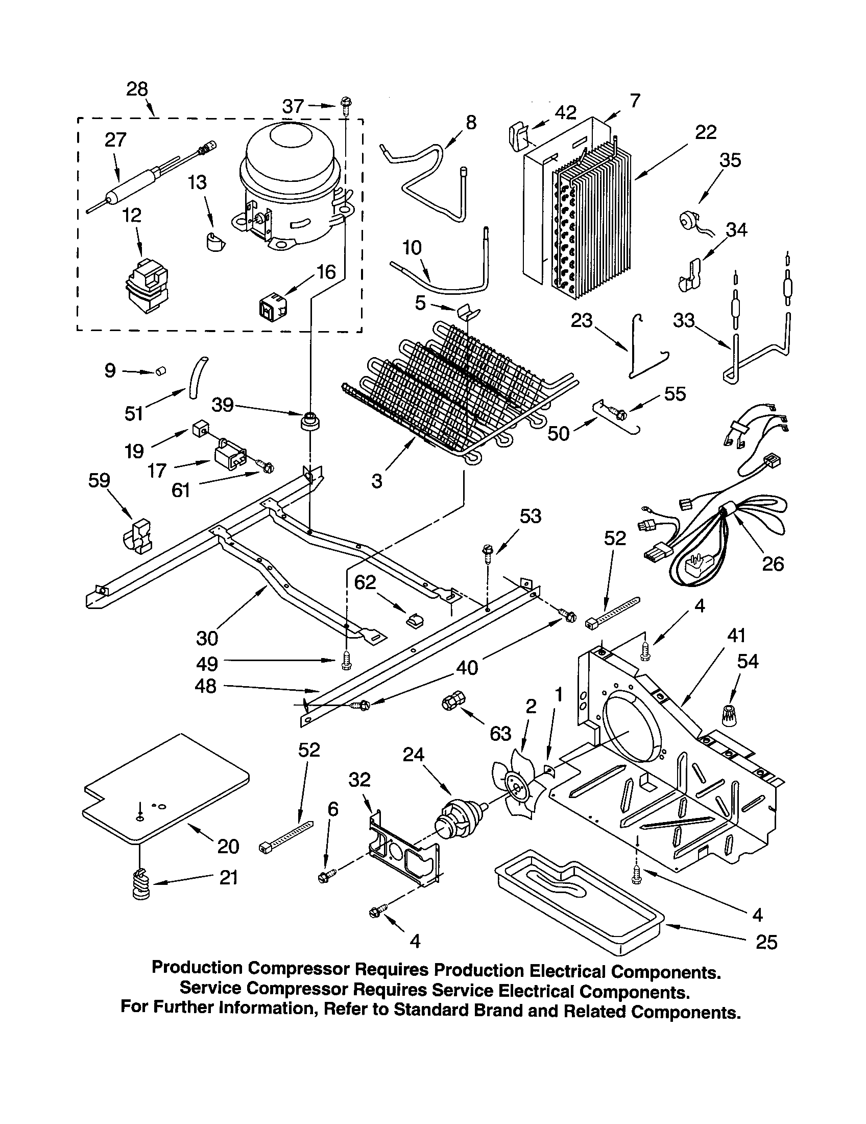 Kenmore 10650534100 unit diagram