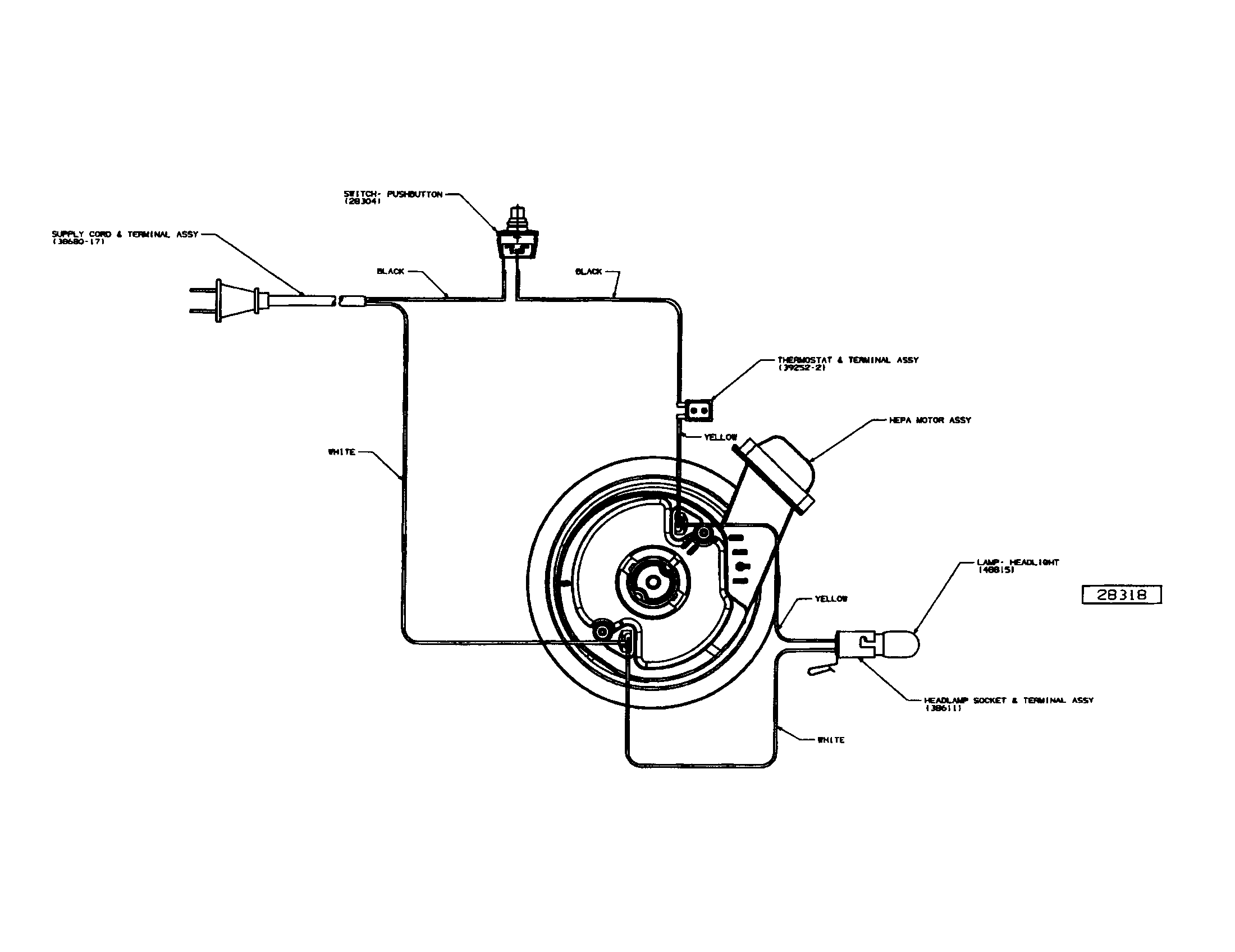 Eureka 4684AT-1 wiring diagram diagram