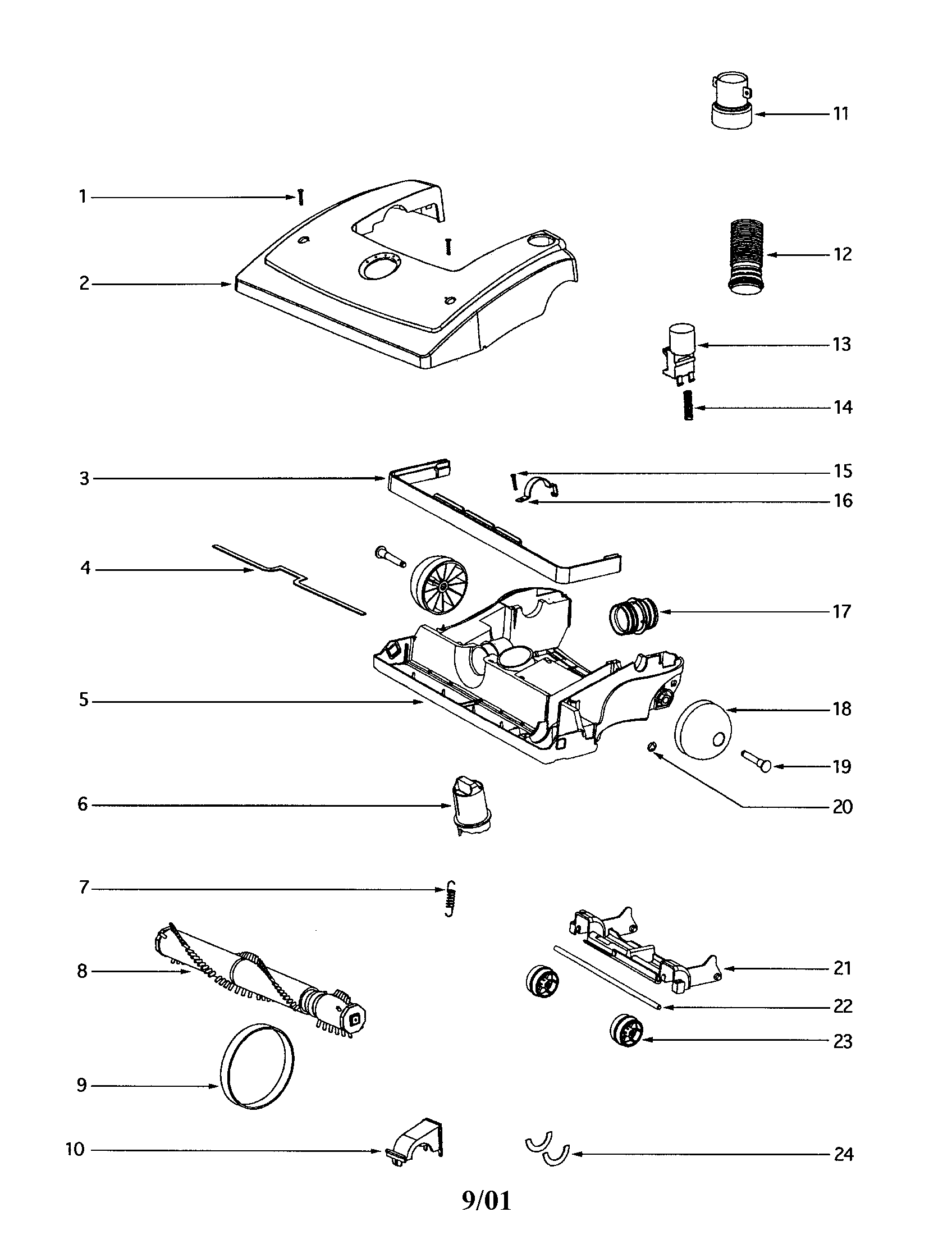 Eureka 4686ATV-2 base diagram