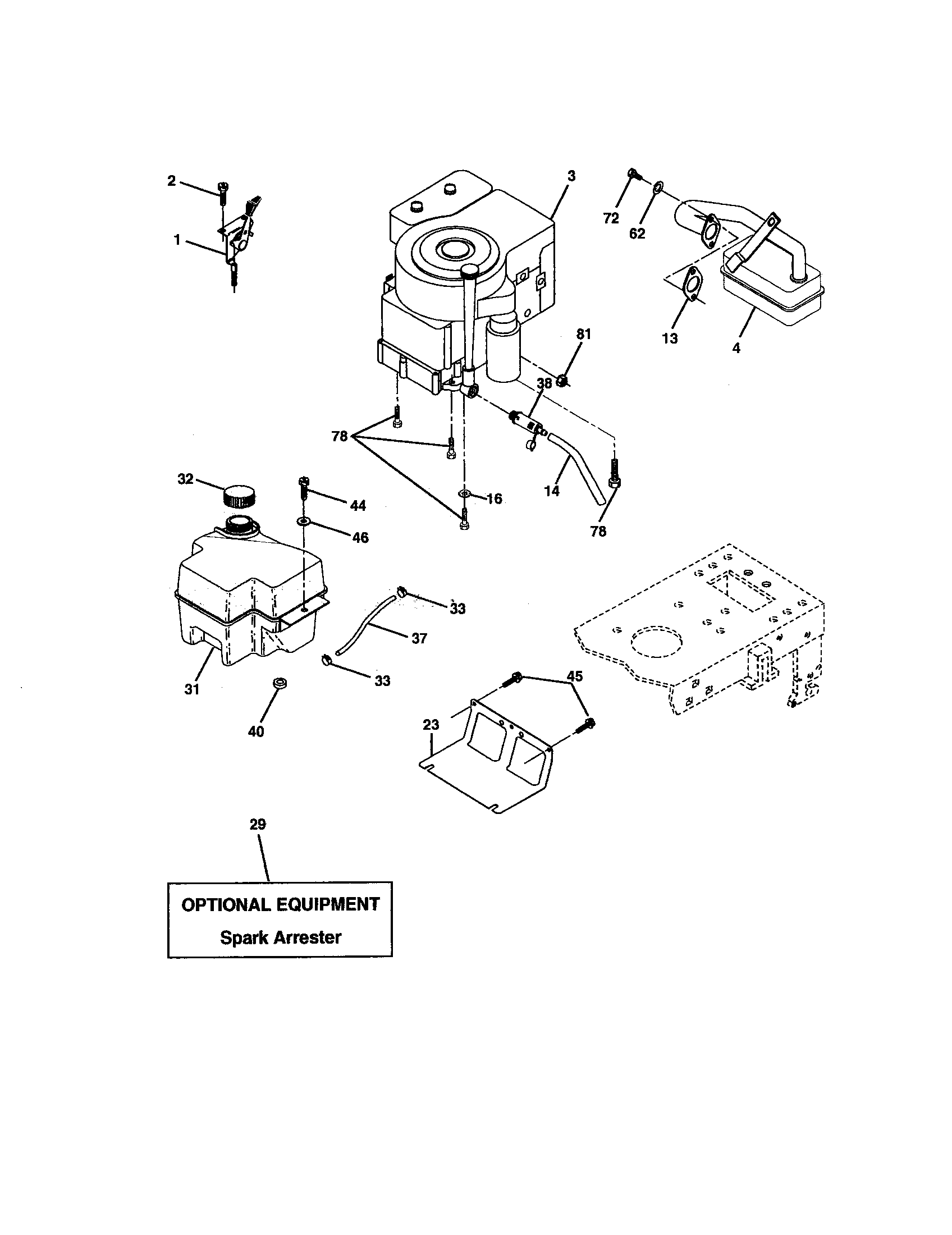 Craftsman 917271470 engine diagram