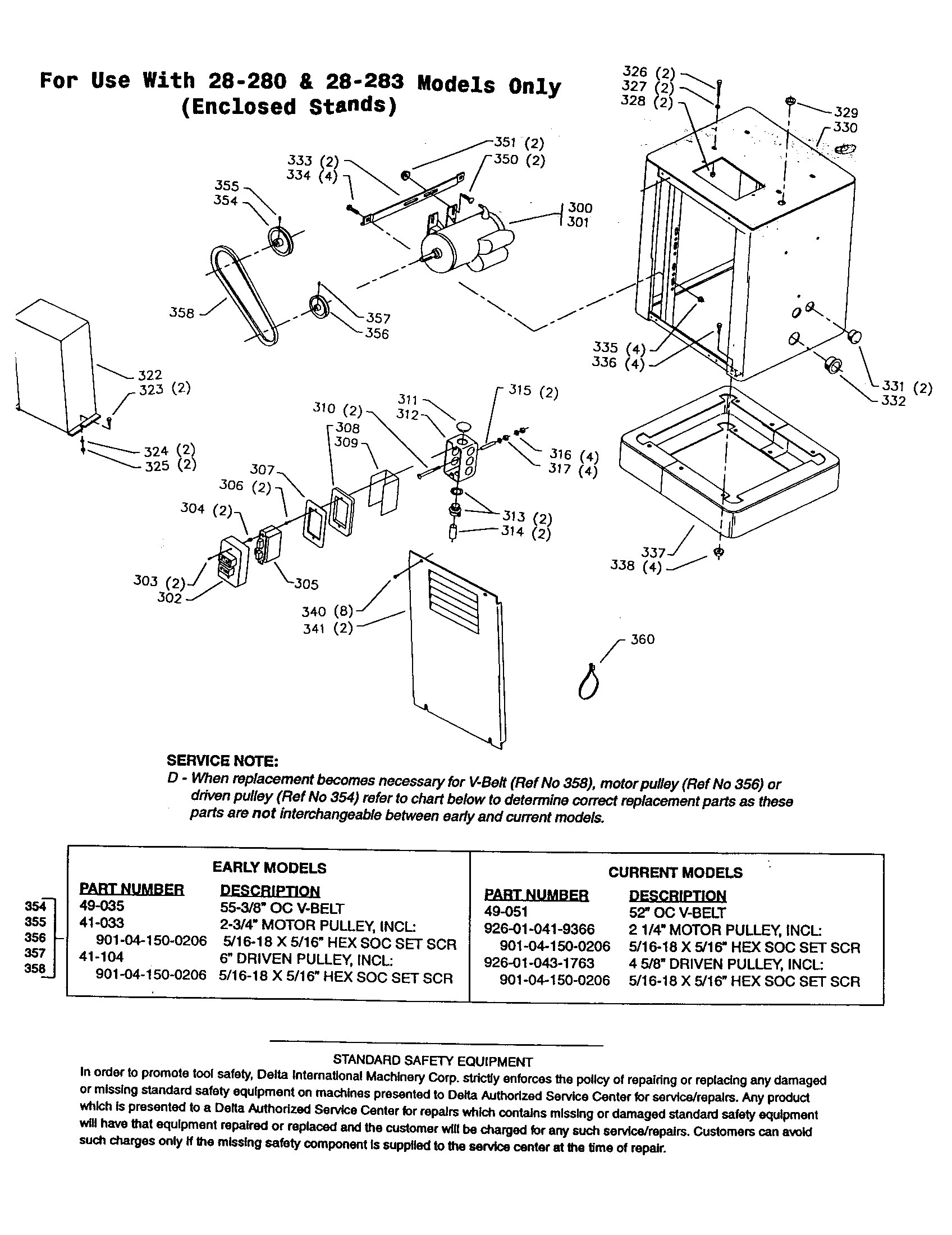 Delta 28-283 cabinet assembly diagram