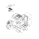 Amana TX18VE-P1315706WE interior cabinet diagram