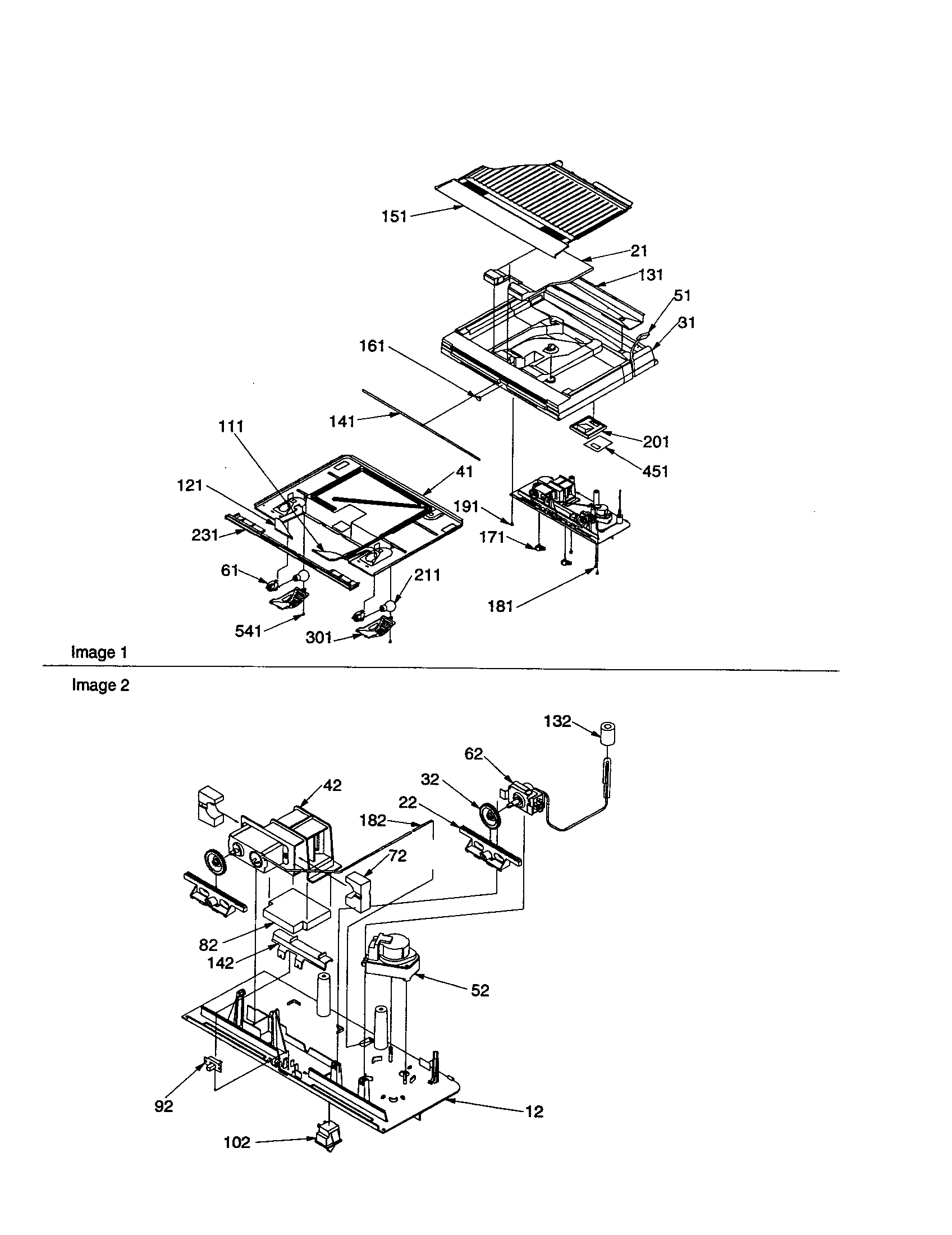 Amana TXI18VL-P1319004WL drain back and control diagram
