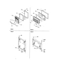 Amana TX18VE-P1315706WE door assembly diagram