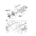 Amana TX18VE-P1315706WE icemaker diagram
