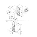 Amana DRB1802AW-PDRB1802AW0 covers, hinges and light covers diagram