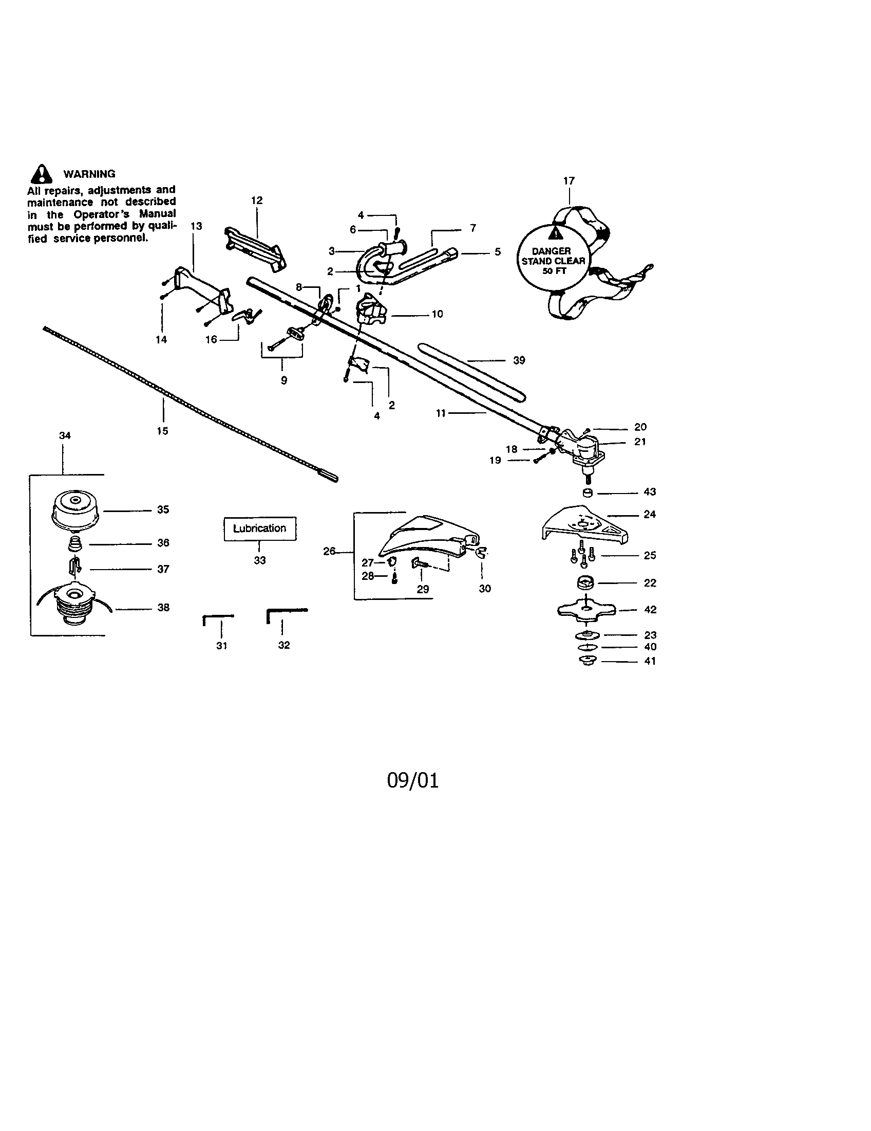 Craftsman 358742470 driveshaft diagram