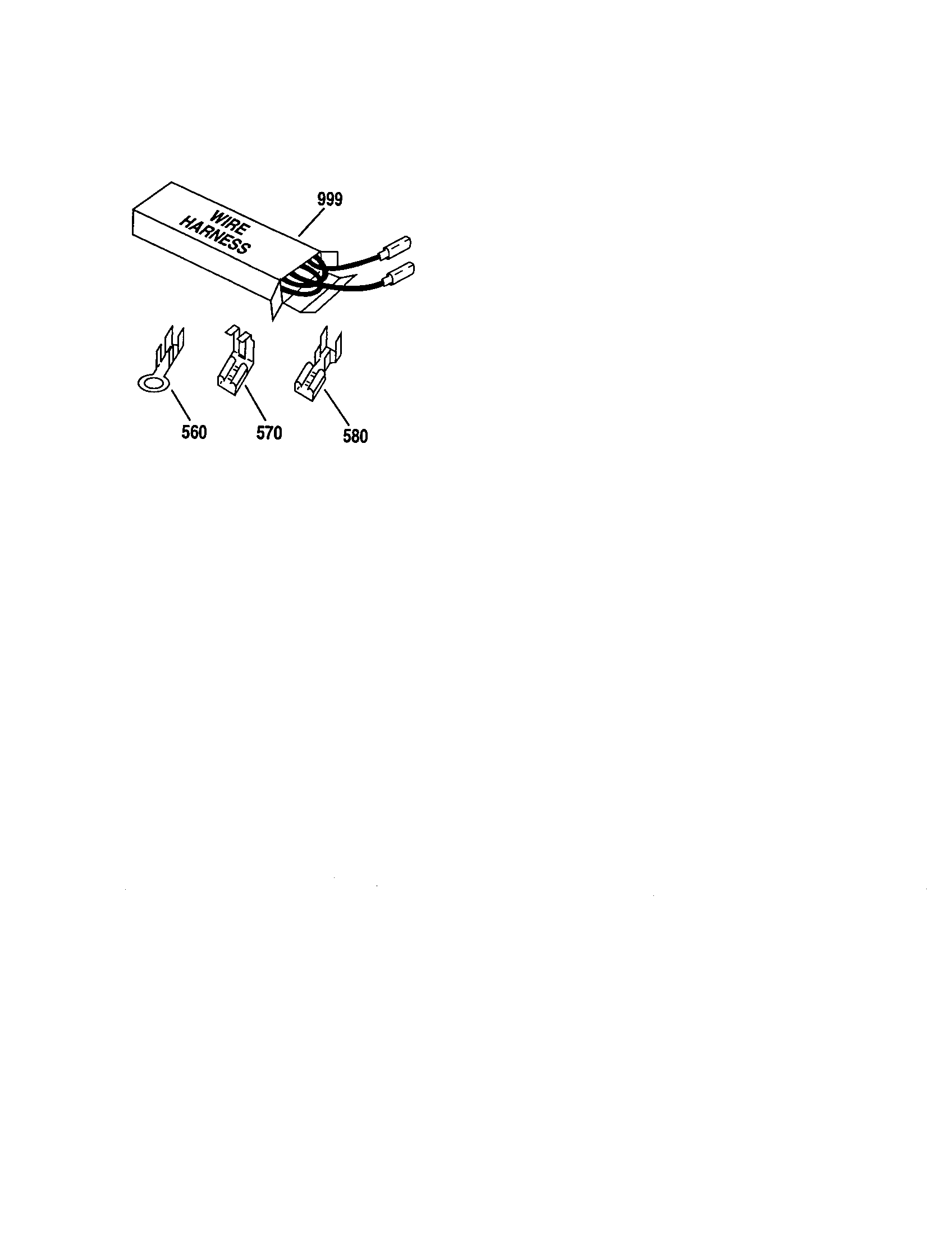 Kenmore 91147062100 wire harnesses/components diagram