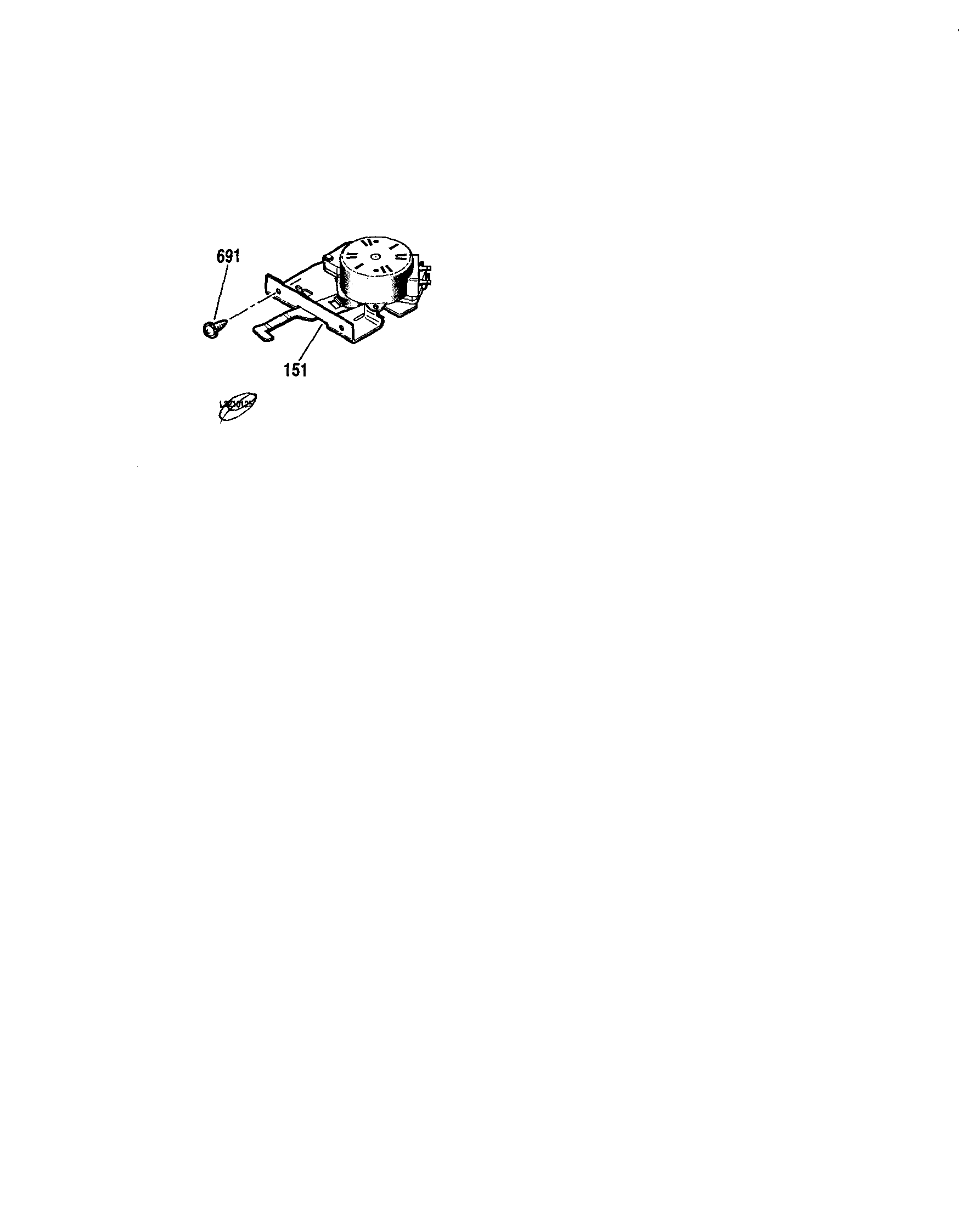 Kenmore 91147649100 lock diagram