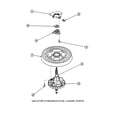 Crosley CW8203W2-PCW8203W2B transmission and balancing ring diagram