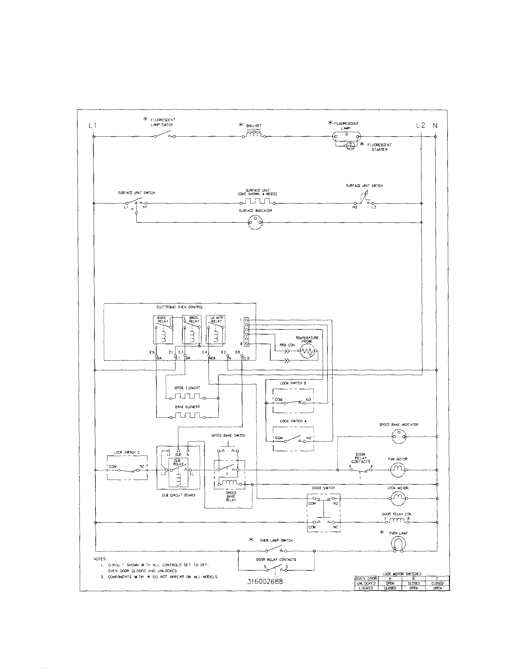 Frigidaire FEF356CHTA wiring (fef356chsa/hta) diagram